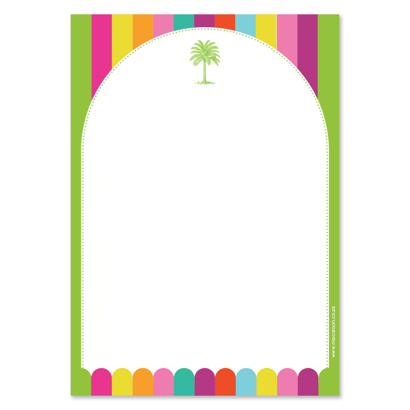A5 Notepaper - Stripe Society