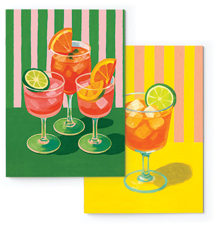 Soft Journal Set - Amalfi Cocktails