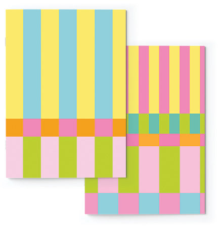 Soft Journal Set - Sorbet Stripe