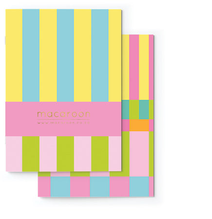 Soft Journal Set - Sorbet Stripe