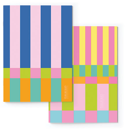 Soft Journal Set - Sorbet Stripe