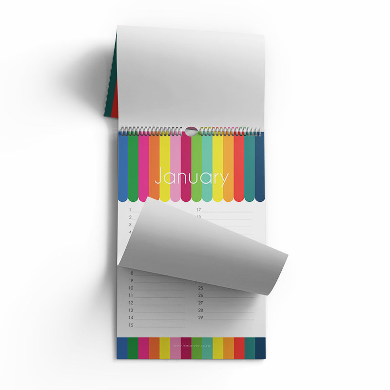 Celebration Calendar - Circus Stripe