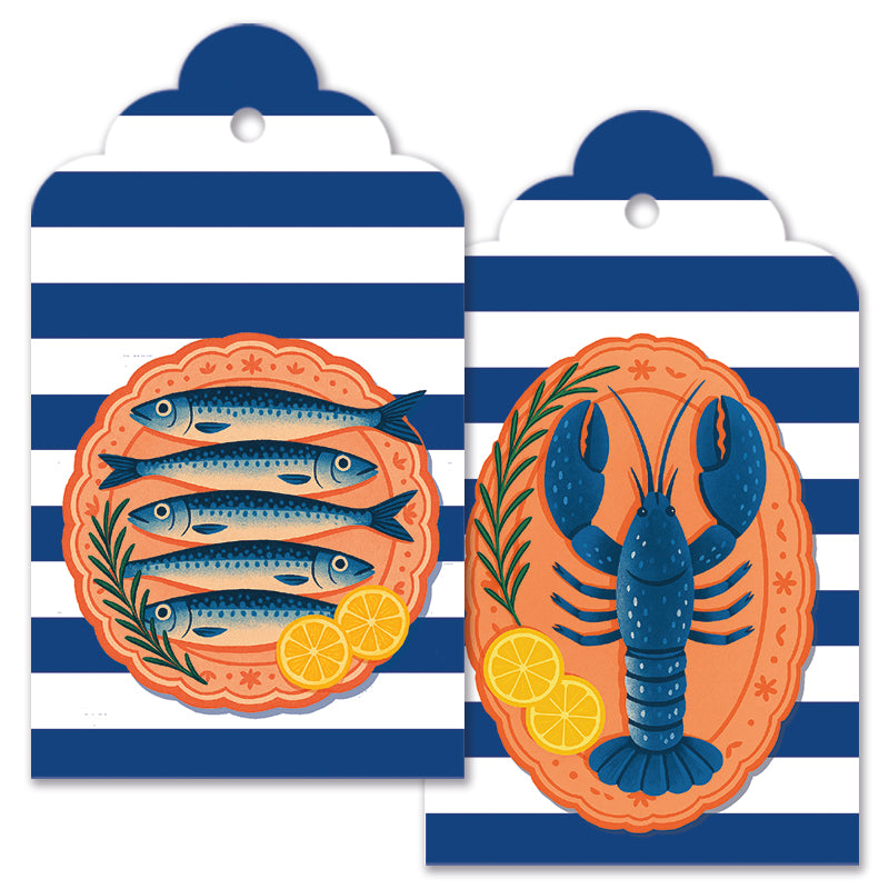 Tag Set - Seaside Citrus