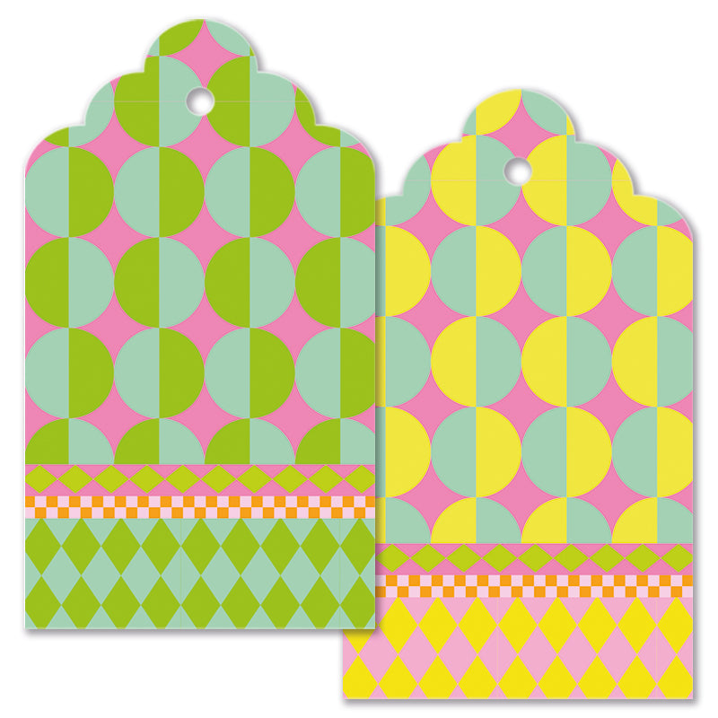 Tag Set - Harlequin Sorbet