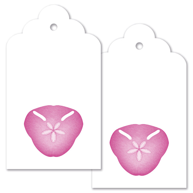 Tag Set - Classic Pansy Shell - Pink
