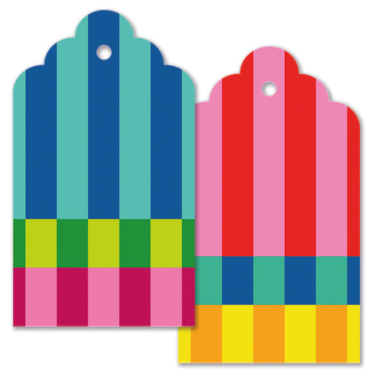 Tag Set - Circus Stripe
