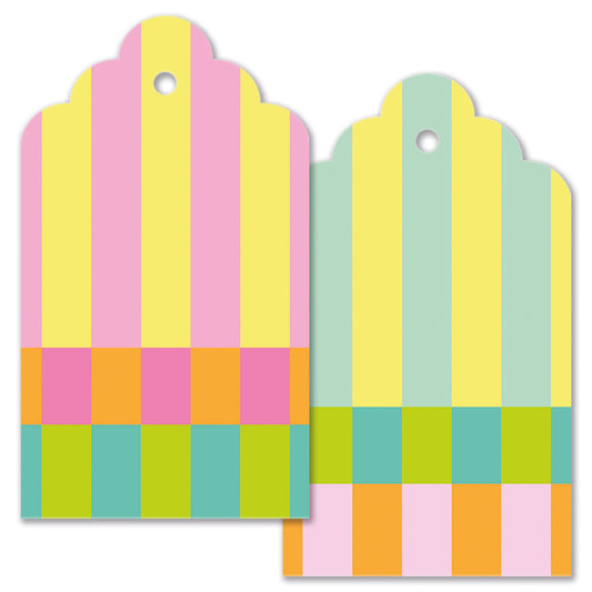 Tag Set - Sorbet Stripe