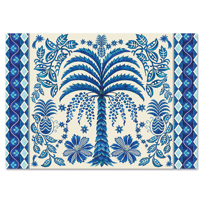 Disposable Placemats - Harlequin Palm