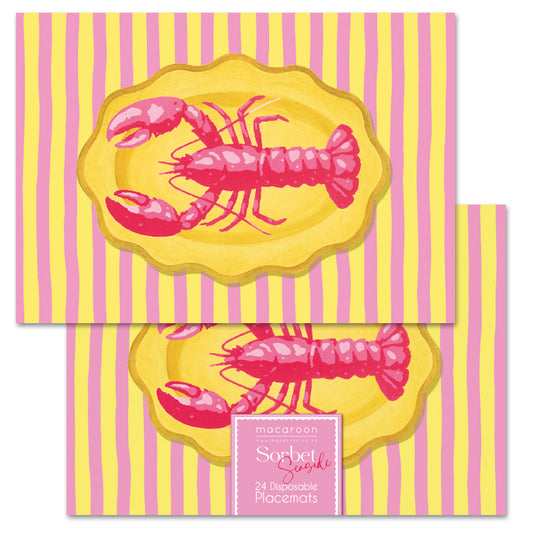 Disposable Placemats - Sorbet Seaside
