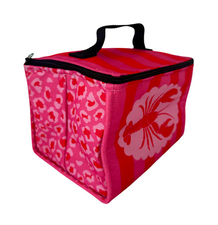 Recycled Lunch Small Cooler Bag - SunSoaked Lobster