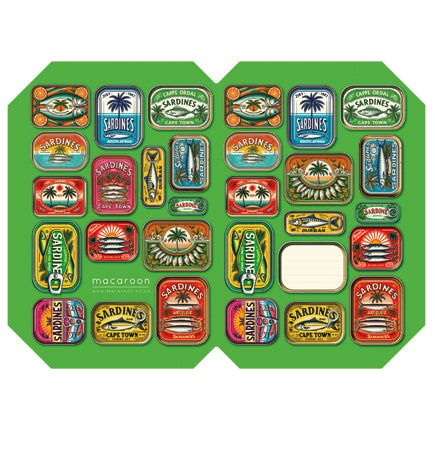 Designer Book Cover Set - Sun Soaked Sardines