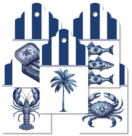 Tag Set - Sicilian Seaside