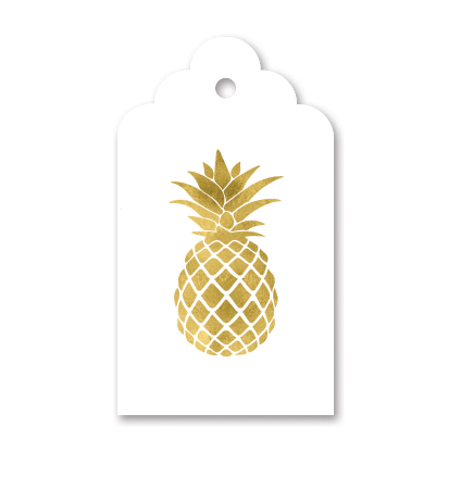 Gold Foil - Pineapple