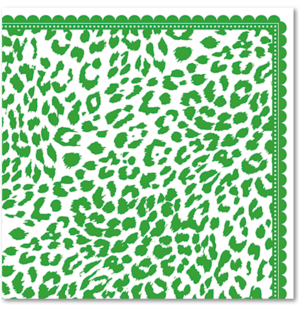 Disposable Luxury Napkins - Leopard - Emerald - Search Results
