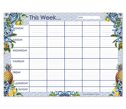 Weekly Planner - Dolce & Banana