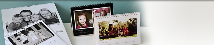 A perfectly personalised pressie. Photo calendar, desk calendar,wall calendar and more