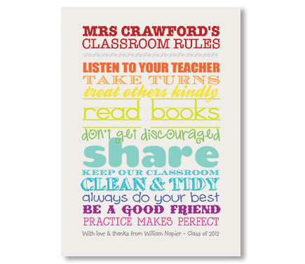 Classroom Rules - House Rules | Macaroon