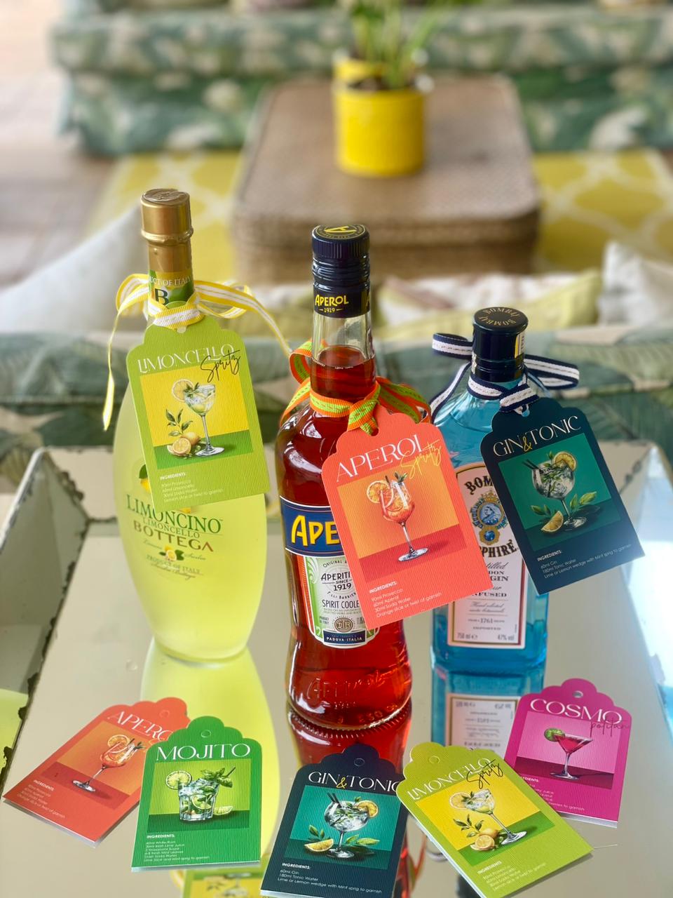 Tag Set - Sun Soaked Cocktails