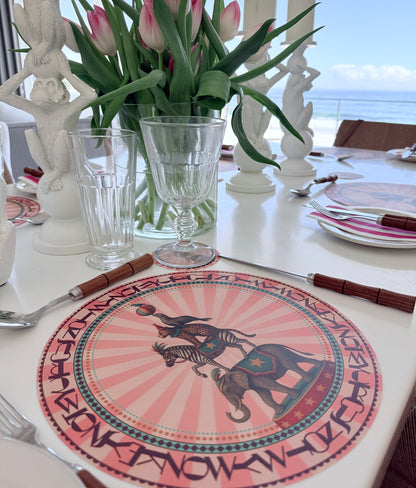 TABLE SETTING PACK - HARLEQUIN CIRCUS