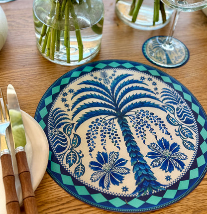 TABLE SETTING PACK - HARLEQUIN PALM