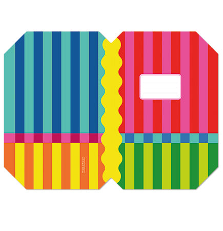 Designer Book Cover Set - Circus Stripe