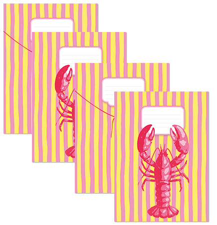 Designer Book Cover Set - Sorbet Seaside