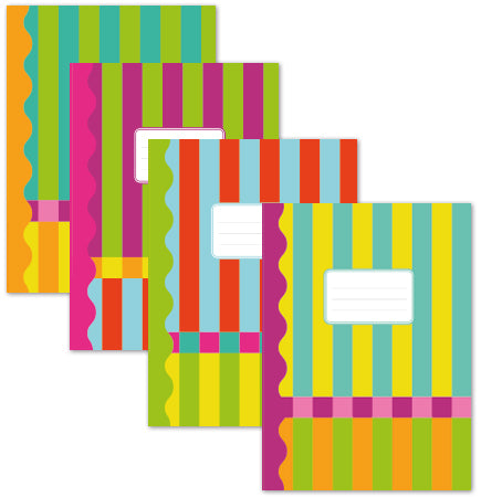 Designer Book Cover Set - Stripe Society