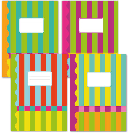 Designer Book Cover Set - Stripe Society