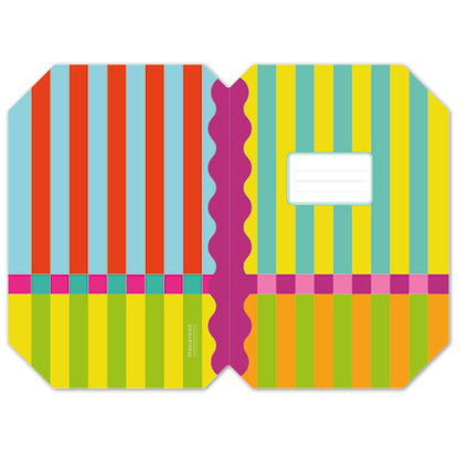 Designer Book Cover Set - Stripe Society