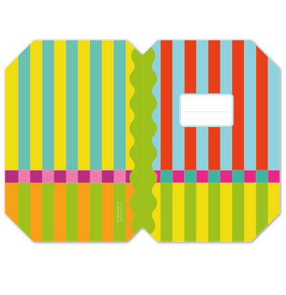 Designer Book Cover Set - Stripe Society