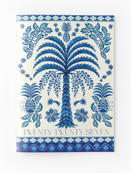 2027 A4 Planning Book - Harlequin Palm