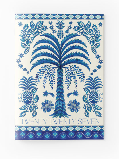 2027 A4 Planning Book - Harlequin Palm