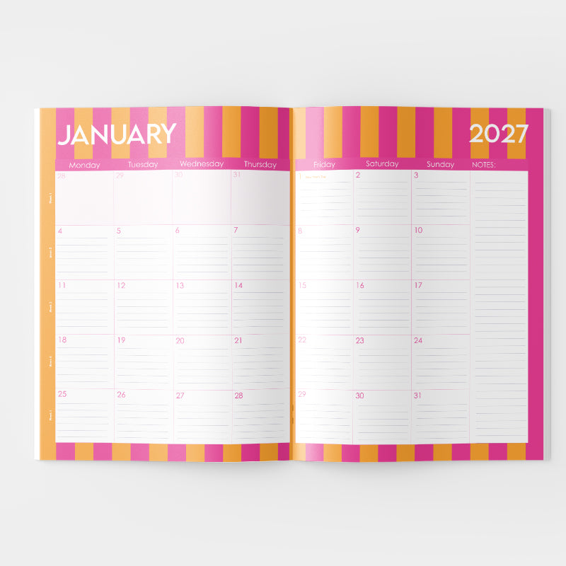 2027 A4 Planning Book - Berry & Bloom