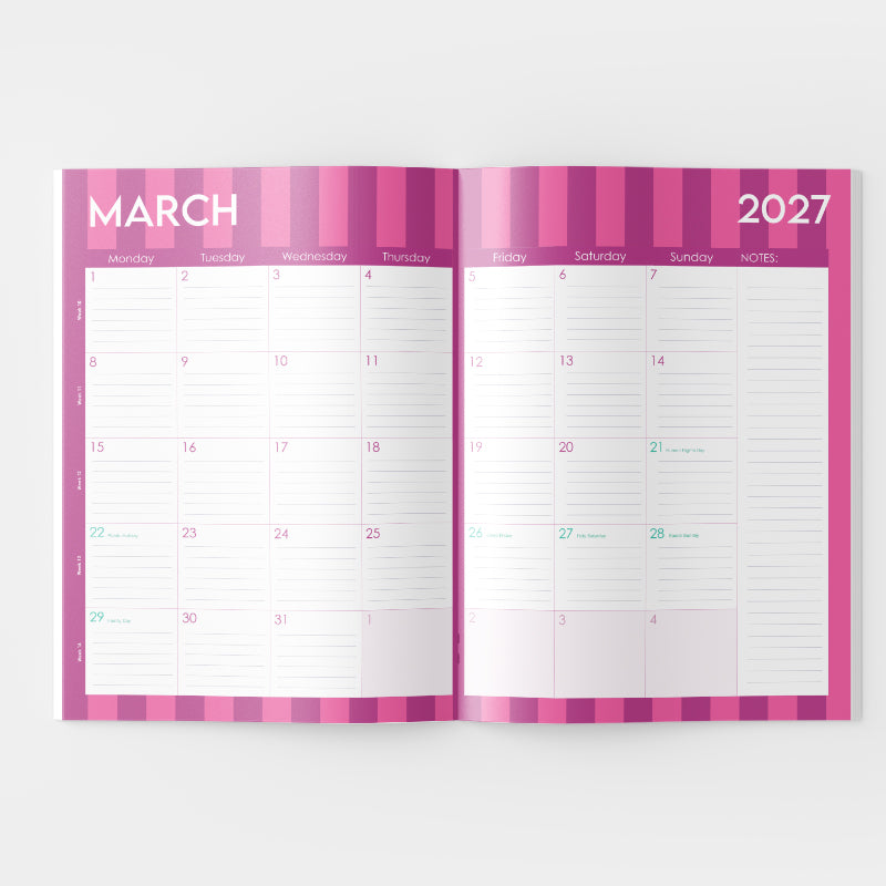2027 A4 Planning Book - Berry & Bloom