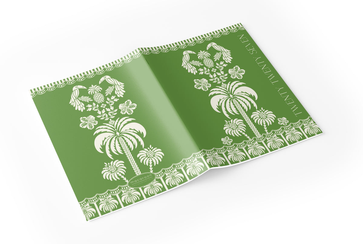 2027 A4 Planning Book - Palm & Plume