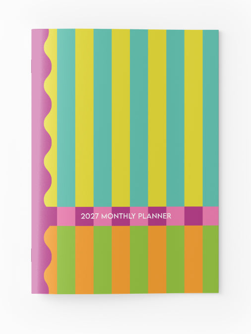 2027 A4 Planning Book - Stripe Society