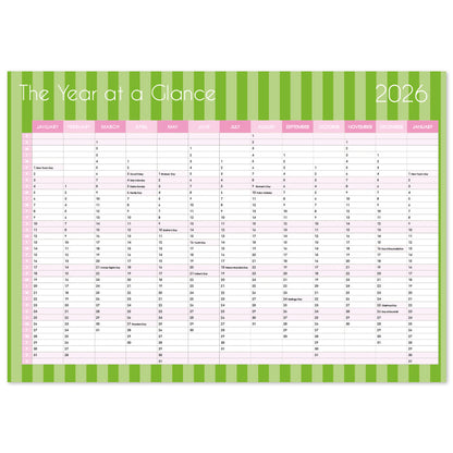 2026 Desk Calendar - Palm Royale