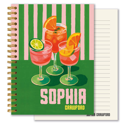 Personalised Journal - Amalfi Cocktails