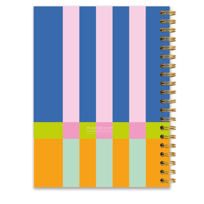 Personalised Journal - Circus Stripe - Pastel