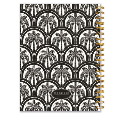 Personalised Journal - Palm Beach Black