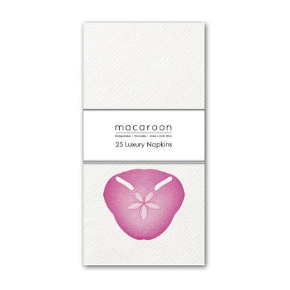 Disposable Slim Luxury Napkins - Pink Pansy