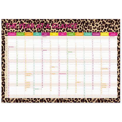 2027 Desk Calendar - Safari Social