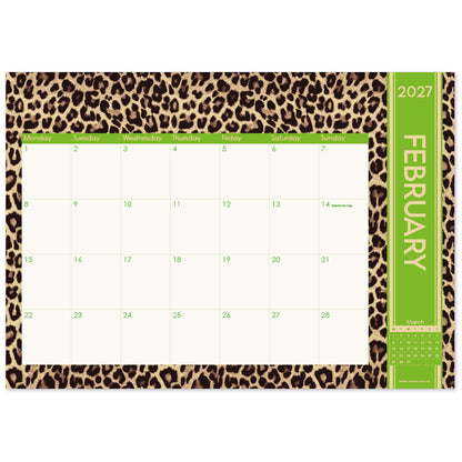 2027 Desk Calendar - Safari Social