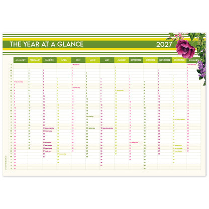 2027 Desk Calendar - Berry & Bloom