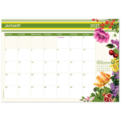 2027 Desk Calendar - Berry & Bloom