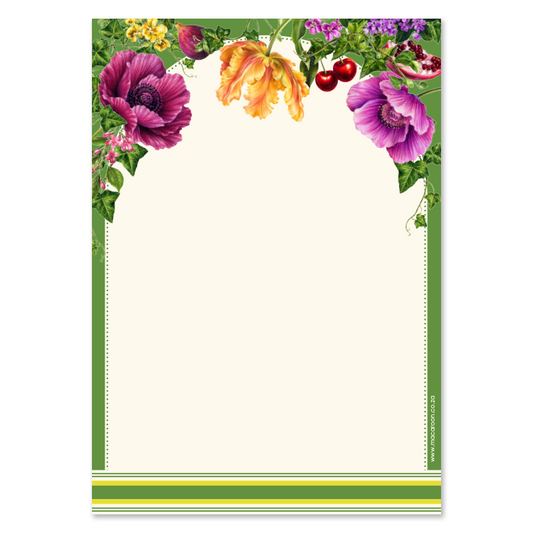 A5 Notepaper - Berry & Bloom