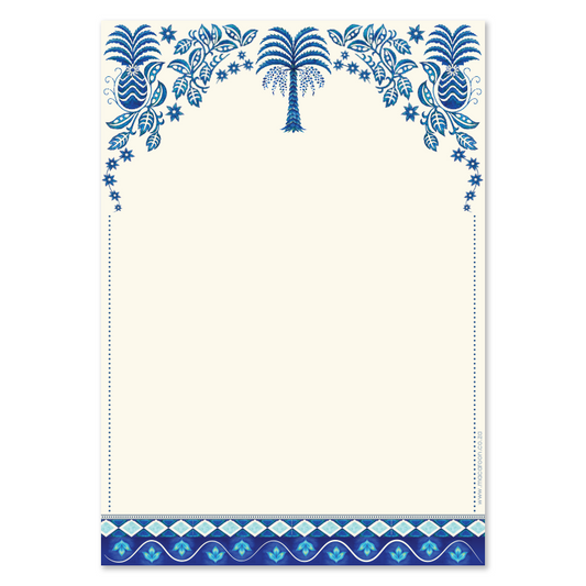 A5 Notepaper - Harlequin Palm