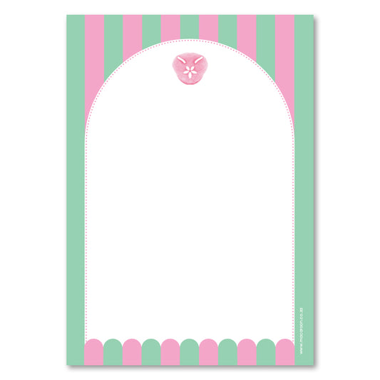 A5 Notepaper - Pansy