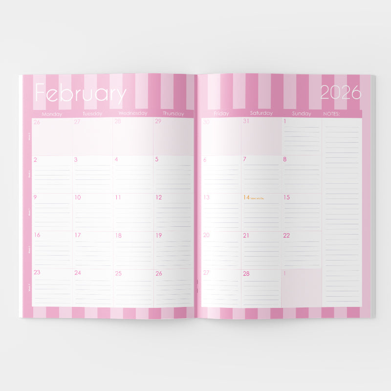 2026 A4 Planning Book - Palm Beach Green