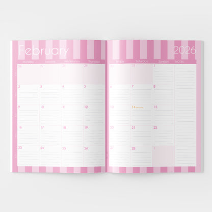 2026 A4 Planning Book - Palm Beach Green